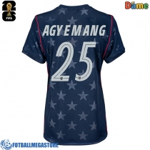 Fotballdrakt Dame Forente stater Patrick Agyemang #25 Bortedrakt VM 2026 Kortermet